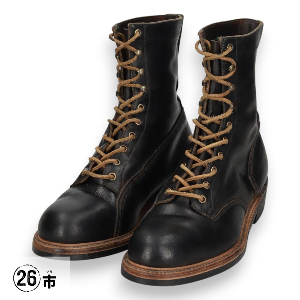 古着 サンチョ SANCHO 総柄 ウエスタンブーツ スペイン製 39