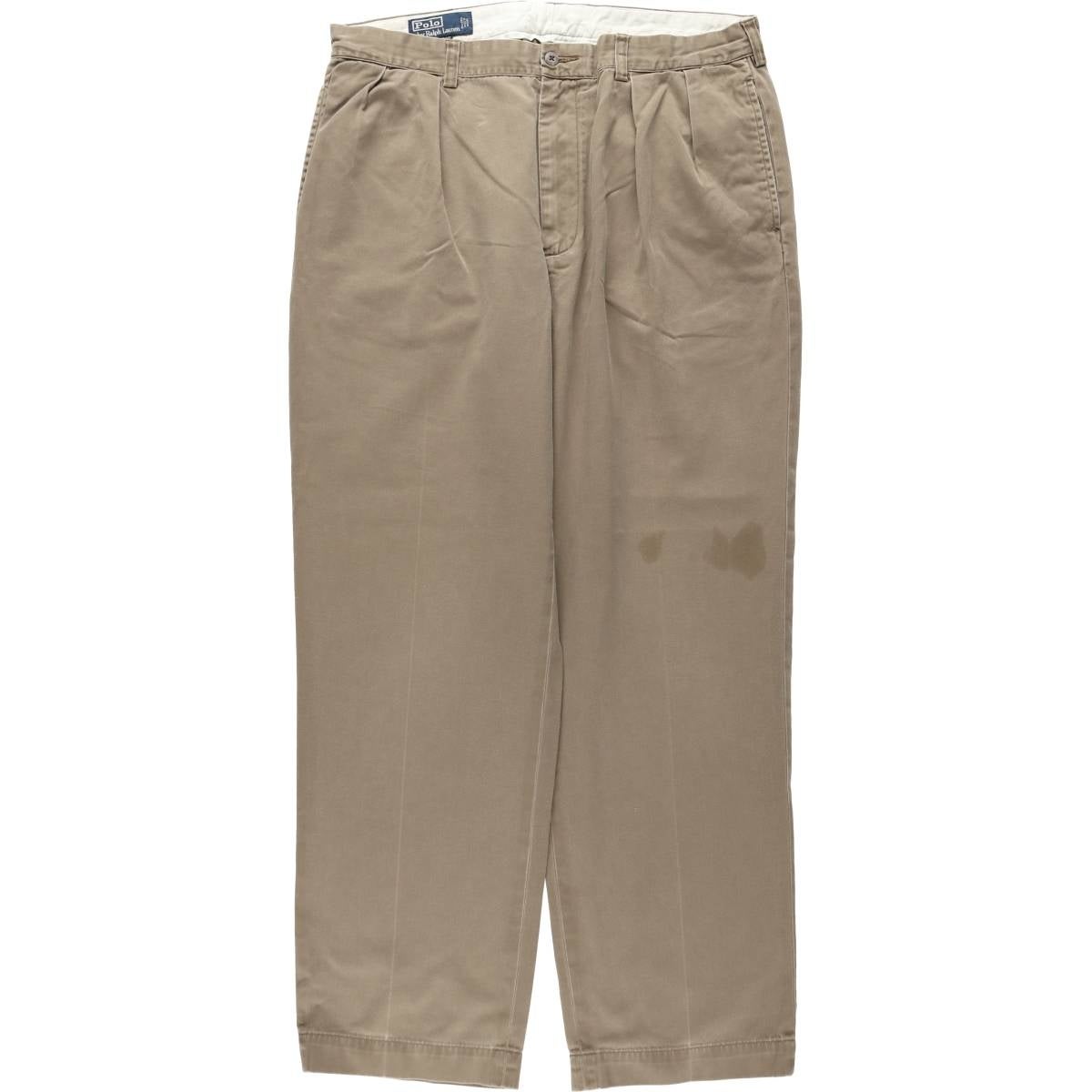 古着 ラルフローレン Ralph Lauren POLO by Ralph Lauren ANDREW PANT ツータック チノパンツ メンズw32相当/eaa663510 古着 ラルフローレン Ralph Lauren POLO by Ralph Lauren ANDREW PANT