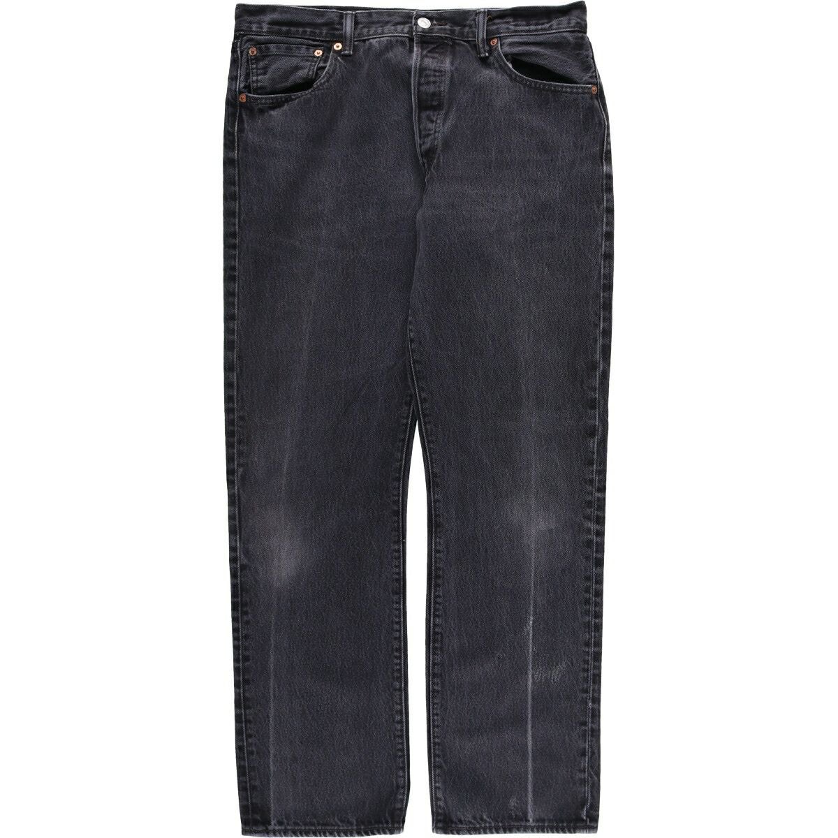 古着 リーバイス Levi's 501 ブラックデニム ストレートデニムパンツ メンズw36相当/eaa573832 古着 リーバイス Levis 501 ブラックデニム ストレートデニムパンツ