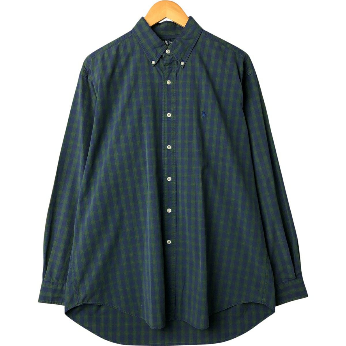 古着 ラルフローレン Ralph Lauren BLAKE タータンチェック 長袖