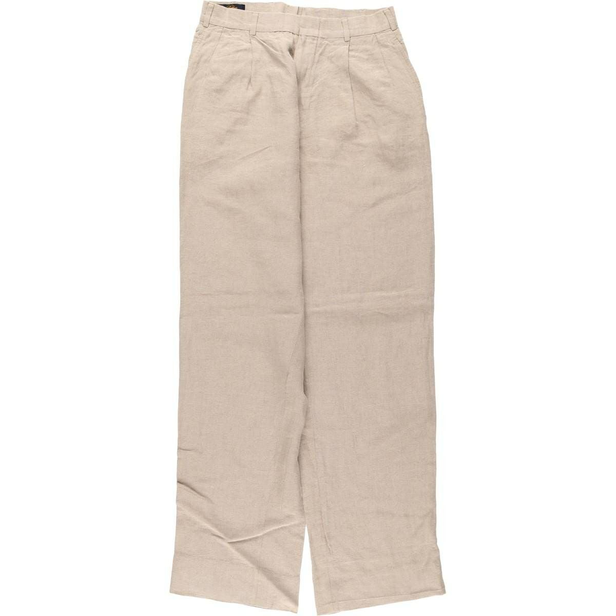古着 ブルックスブラザーズ Brooks Brothers ツータック リネンパンツ
