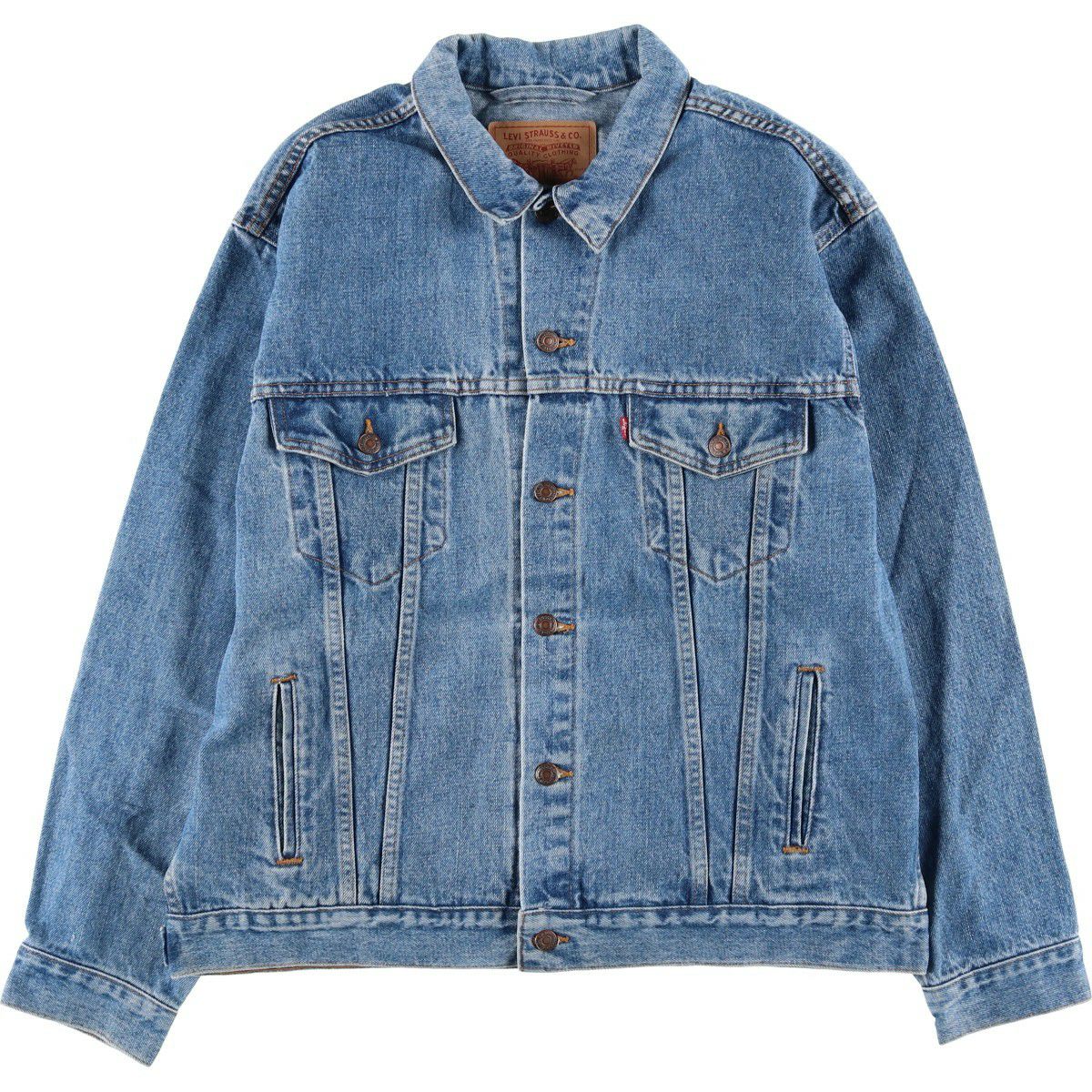 古着 90年代 リーバイス Levis 70507-4159 後染め デニムジャケット G