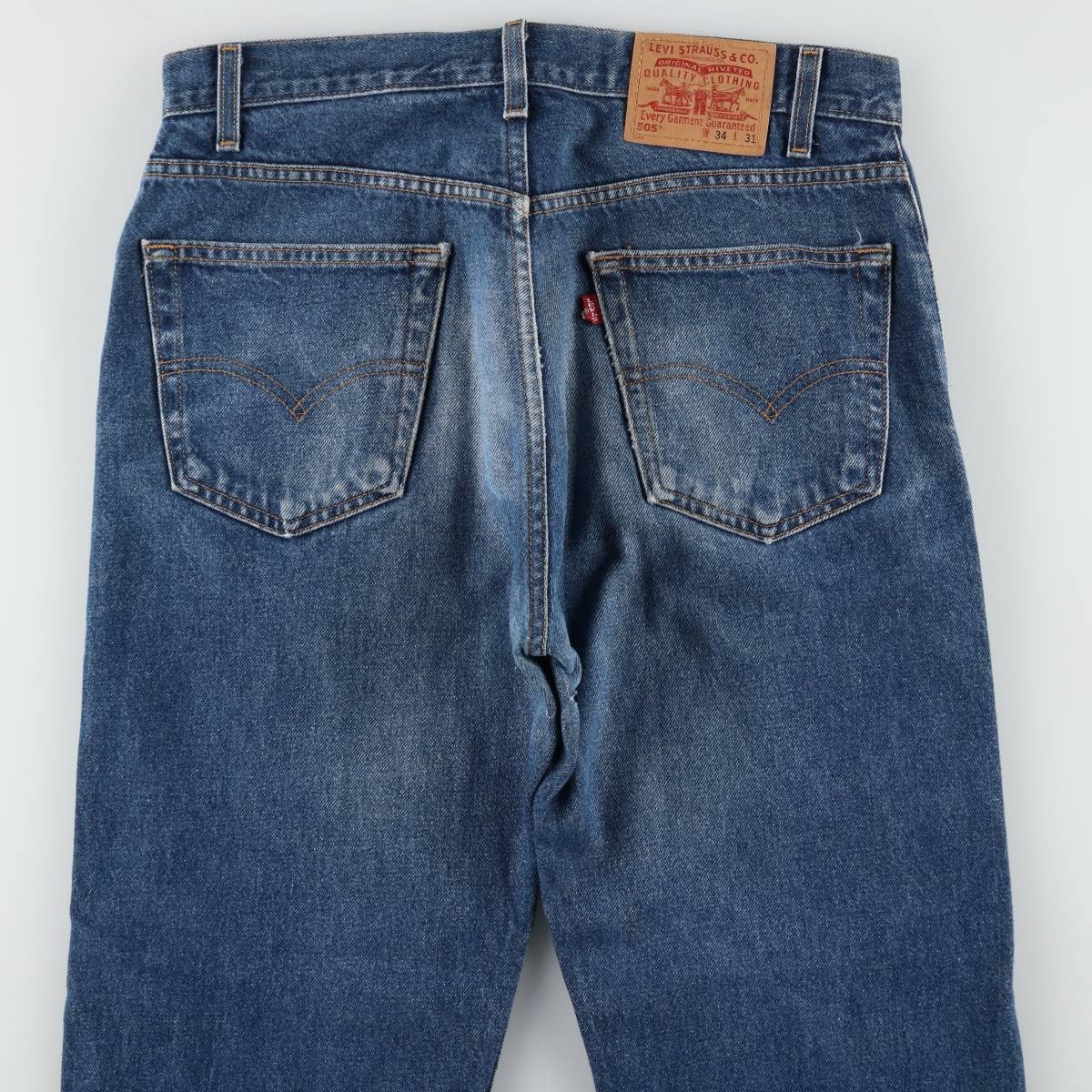 古着 00年代 リーバイス Levi's 505 REGULAR FIT STRAIGHT LEG テーパードデニムパンツ メンズw34相当/eaa651246 古着 00年代 リーバイス Levis 505 REGULAR FIT STRAIGHT LEG