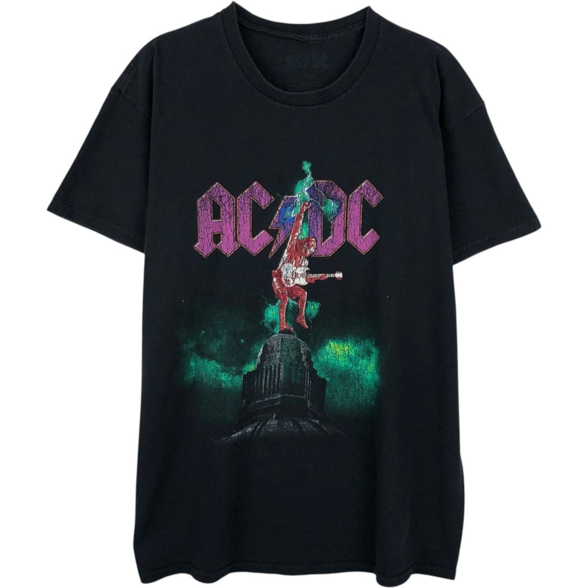 古着 AC/DC エーシーディーシー MARVEL マーベル IRON MAN2 アイアン