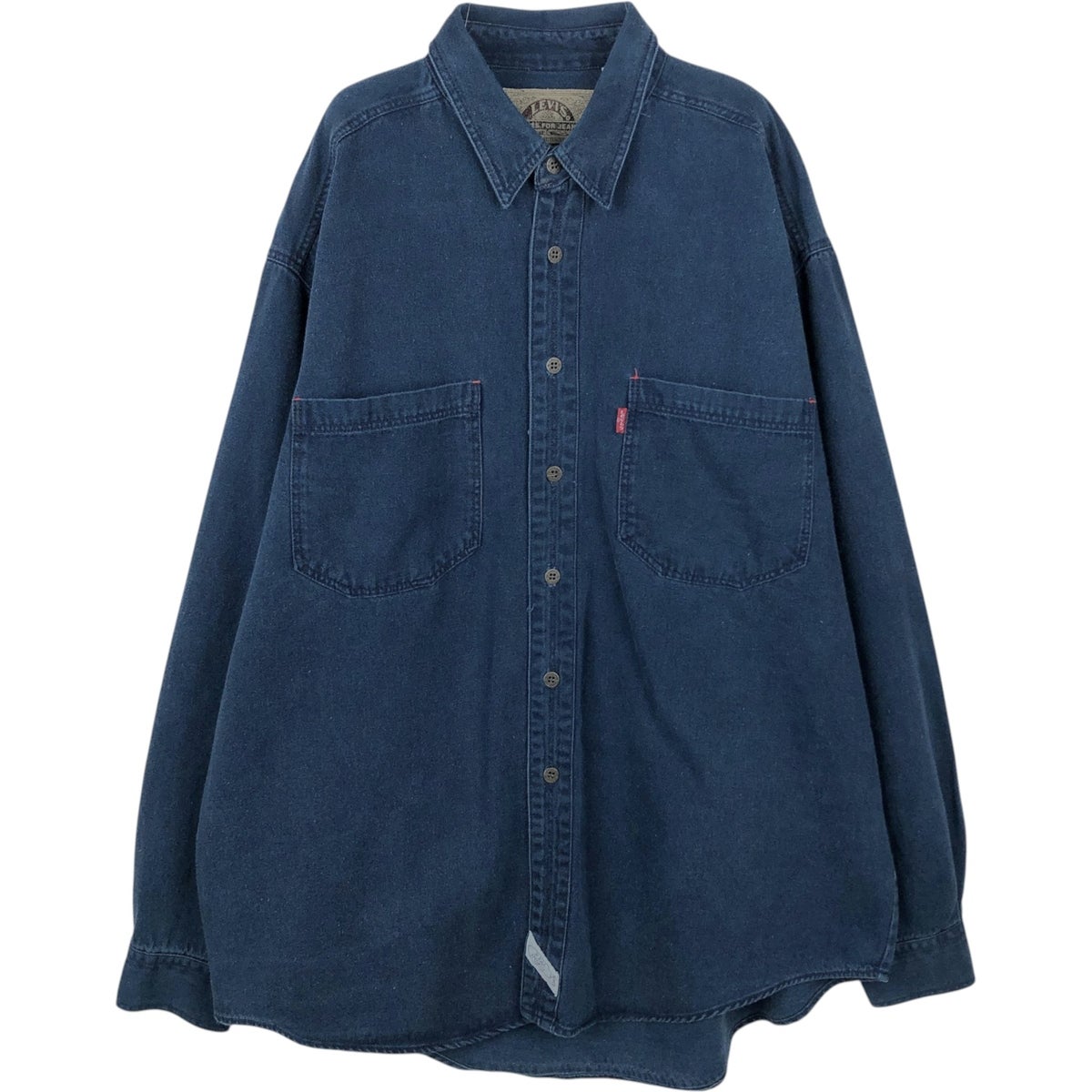 古着 リーバイス Levis 長袖 デニムシャツ USA製 メンズXL相当