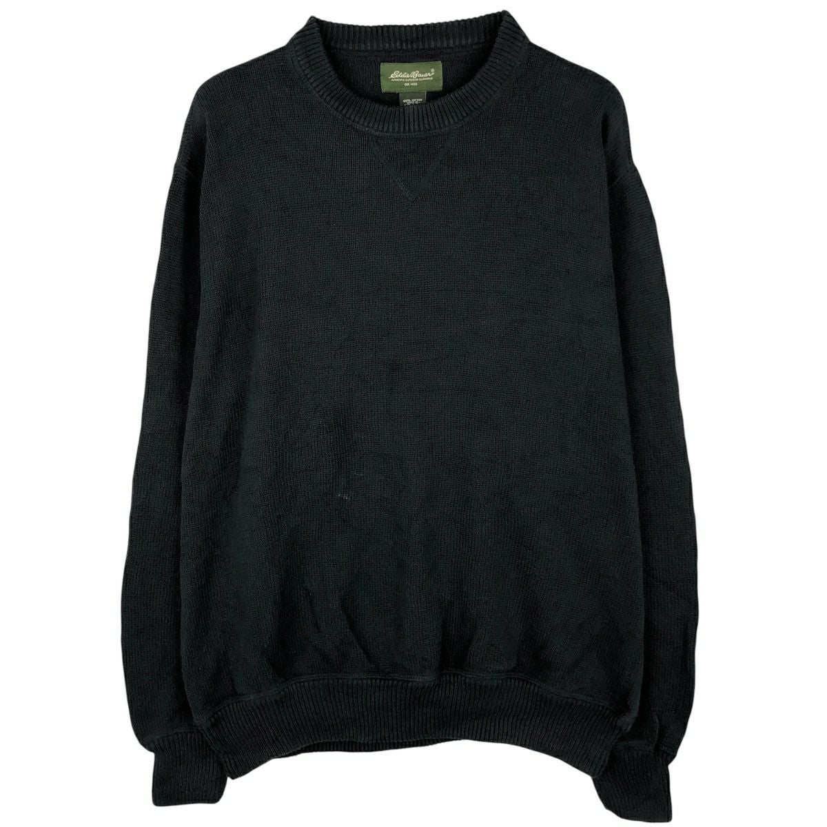 古着 00年代 エディーバウアー Eddie Bauer コットンニットセーター 英国製 レディースS相当/eaa617794 Eddie Bauer - 古着 00年代 エディーバウアー Eddie Bauer コットン