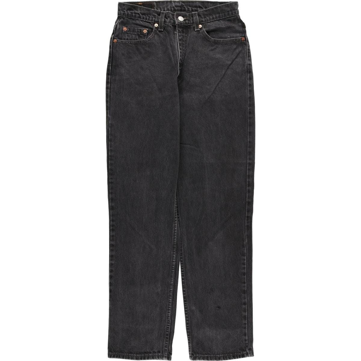 古着 リーバイス Levis 512 SLIM FIT STRAIGHT LEG ブラックデニム