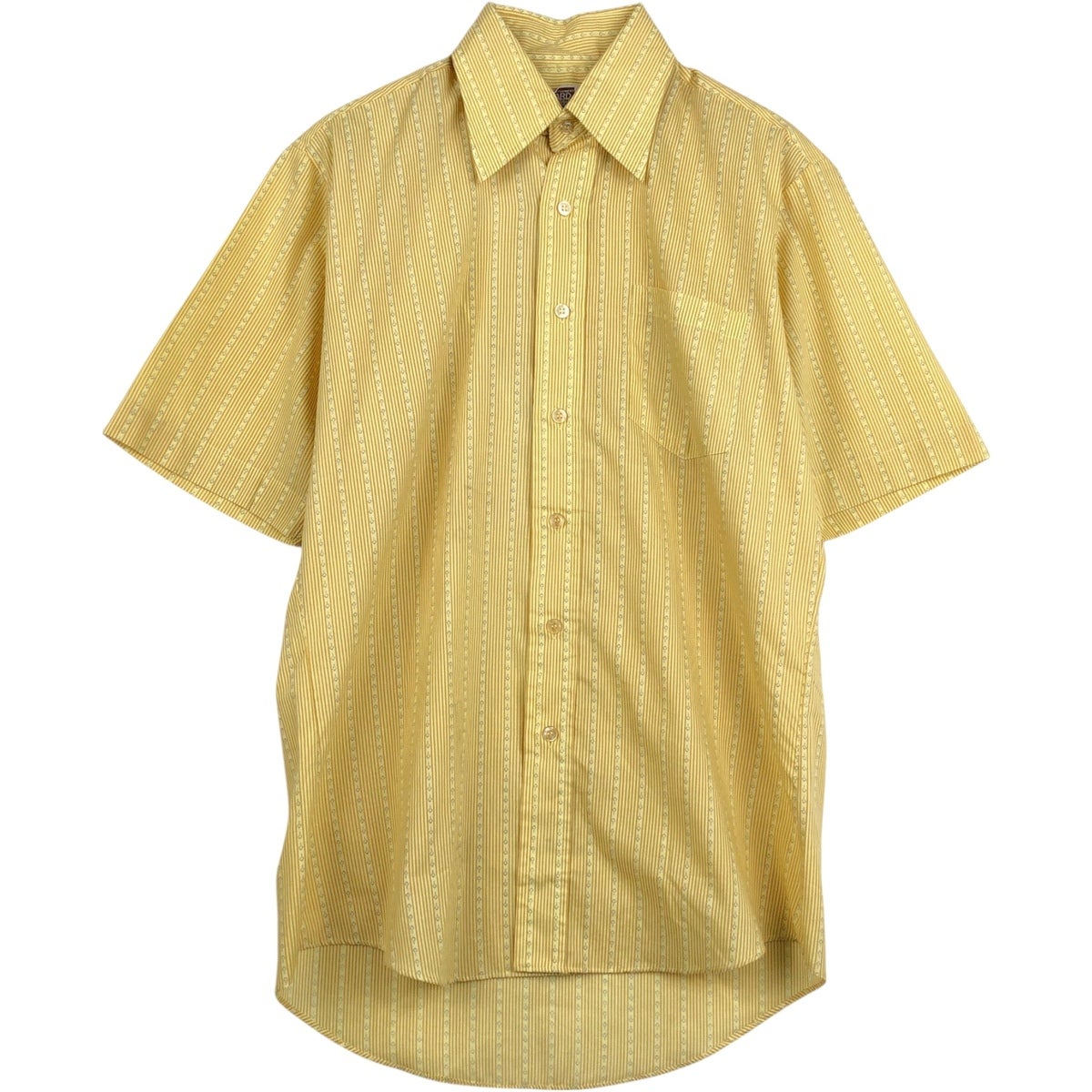古着 ステューシー STUSSY Dickies 長袖 コットンストライプシャツ