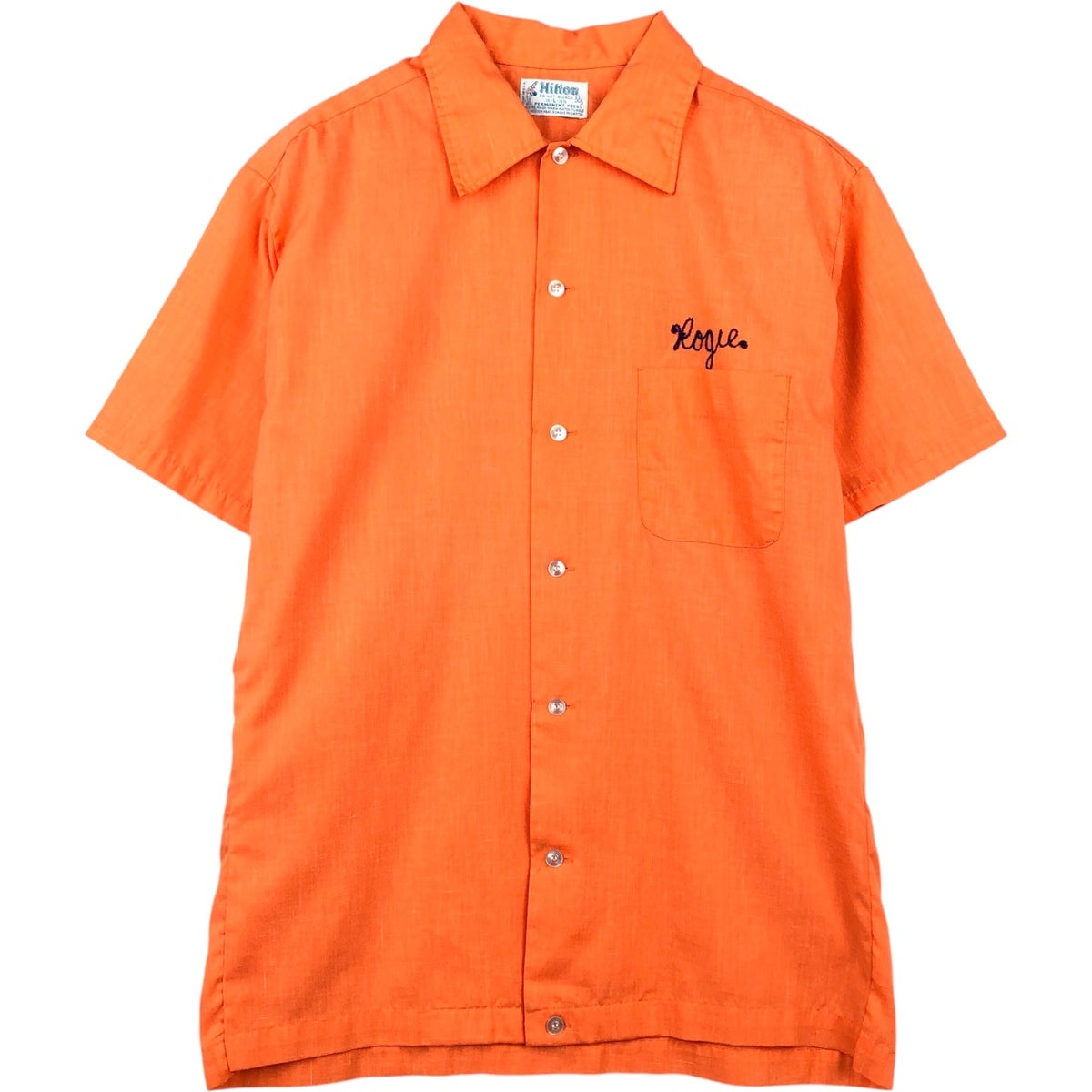 古着 80年代 ヒルトン HILTON ACTIVE APPAREL オープンカラー