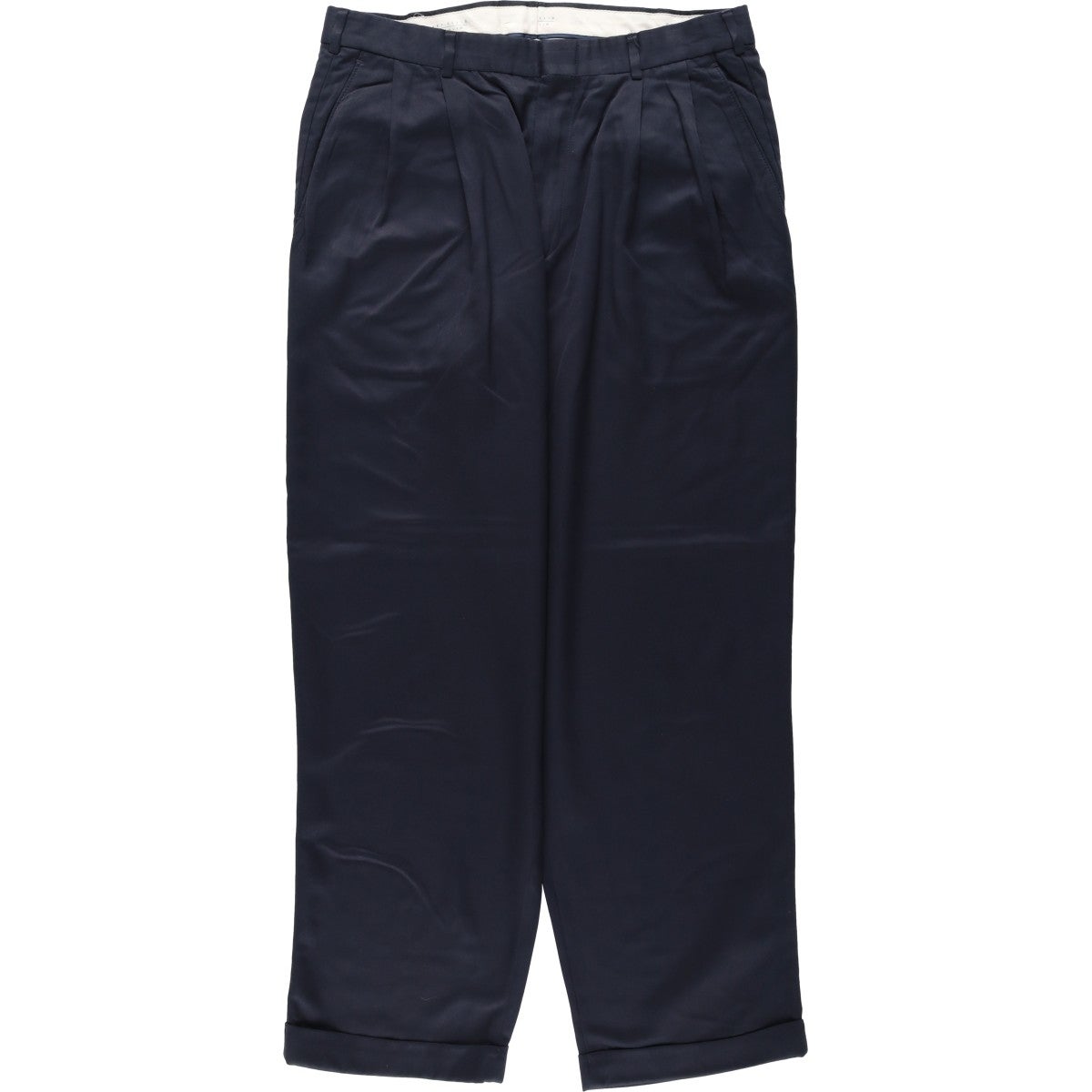古着 ペリーエリス PERRY ELLIS PORTFOLIO ツータック スラックス