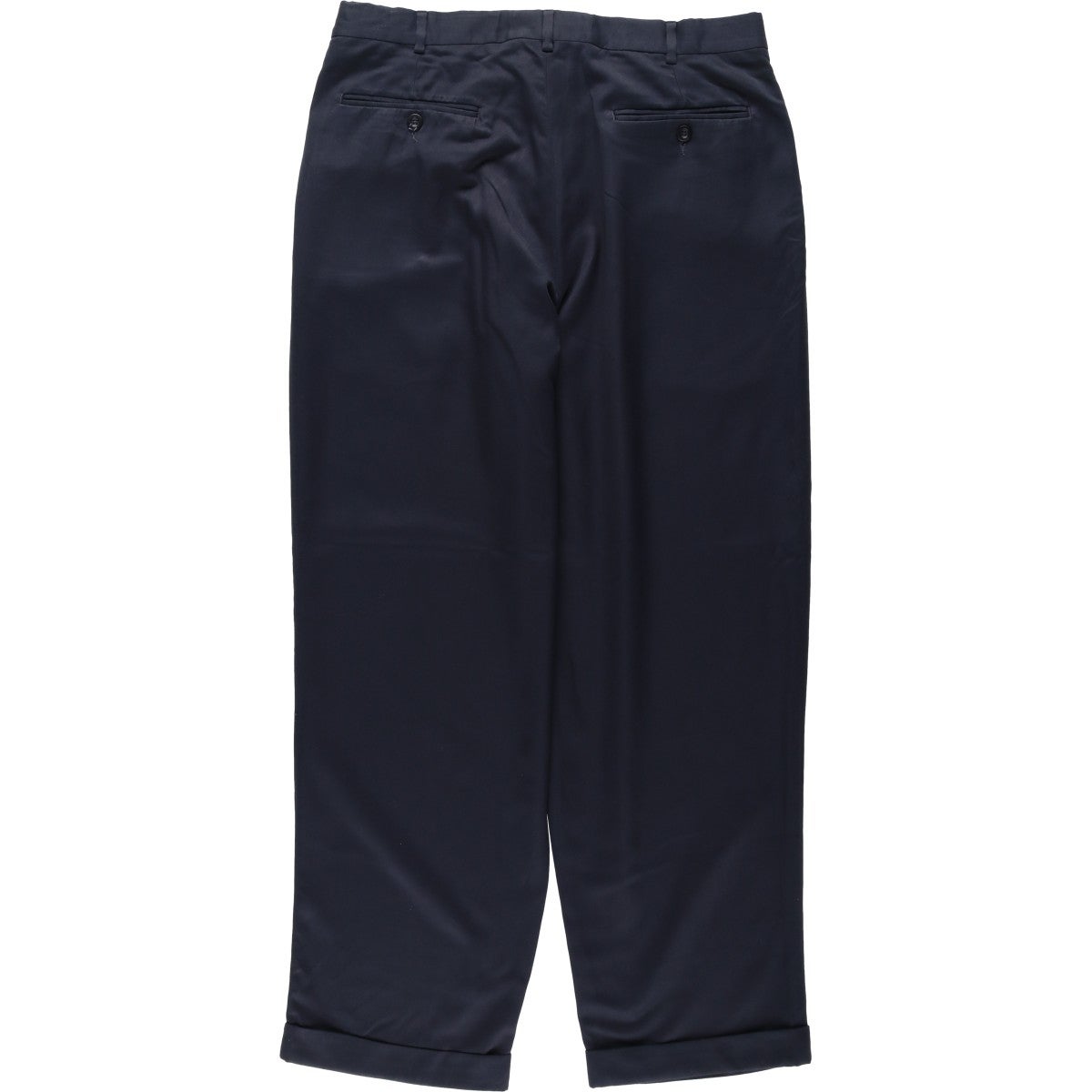 古着 ペリーエリス PERRY ELLIS ツータック スラックスパンツ メンズ