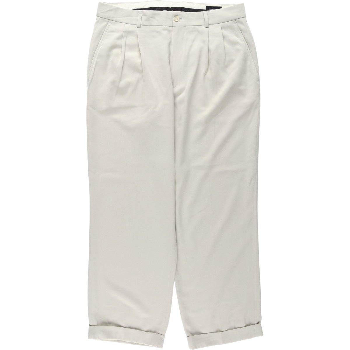 古着 リズクレイボーン Liz Claiborne ツータック スラックスパンツ