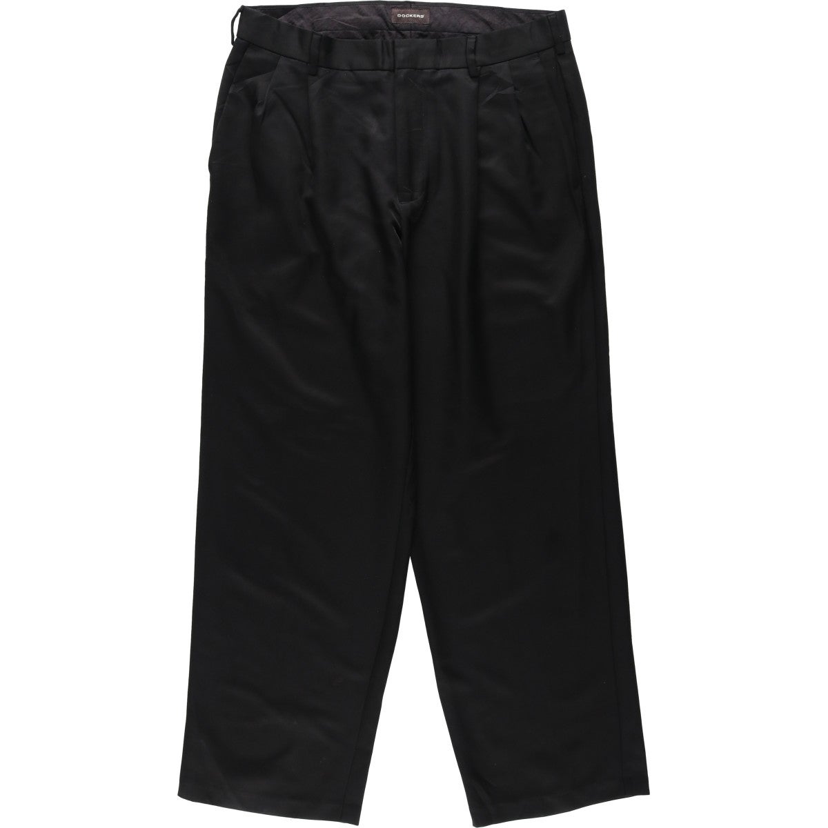 古着 ドッカーズ DOCKERS RECODE ツータック リネンパンツ スラックス