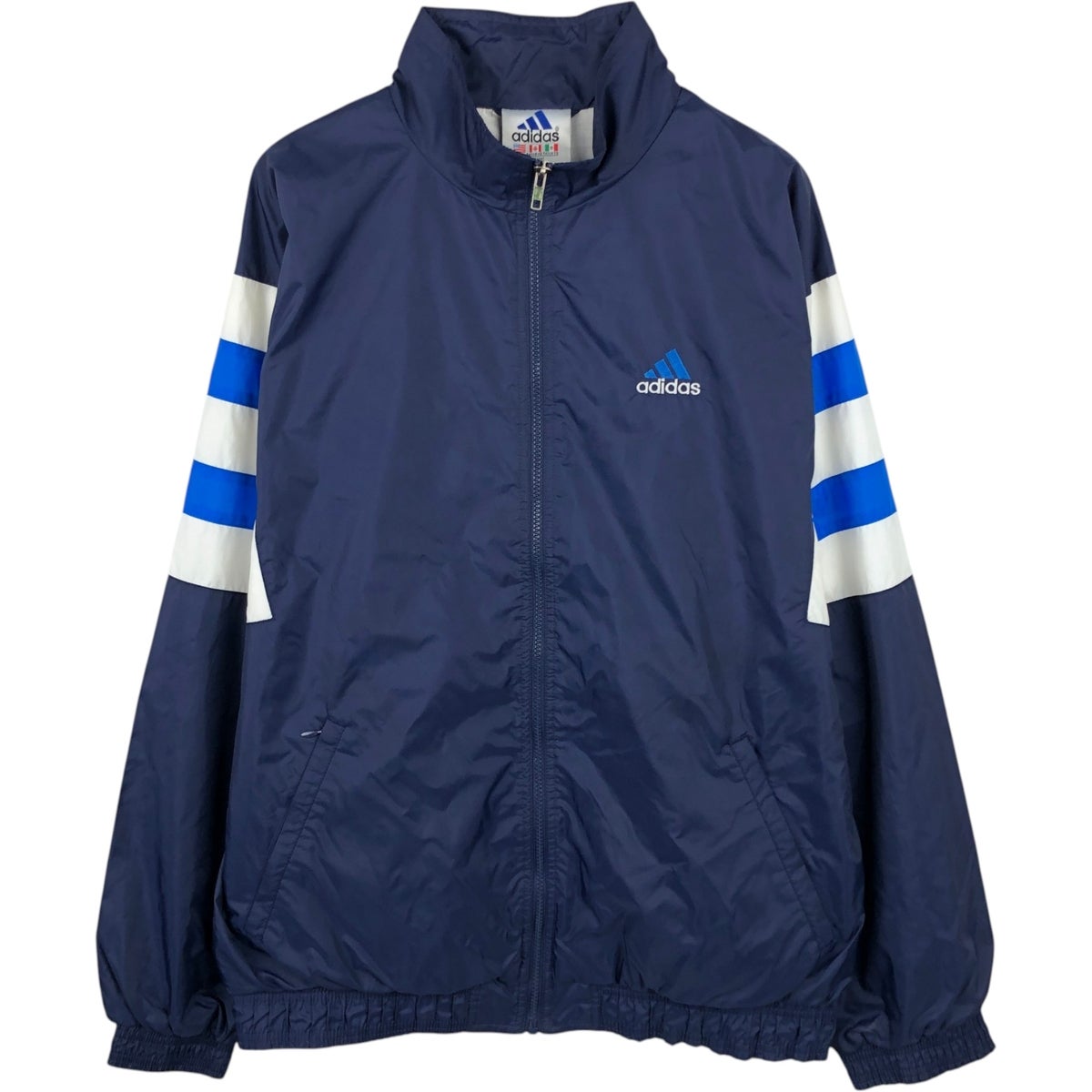 古着 90～00年代 アディダス adidas ナイロンジャケット メンズXL相当