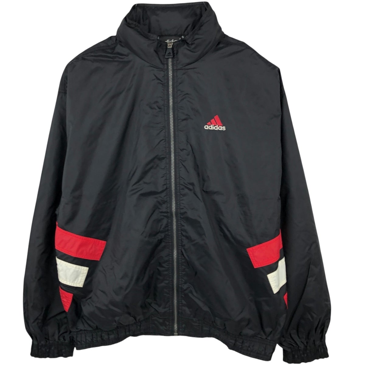 古着 80～90年代 アディダス adidas バックロゴ ナイロンジャケット