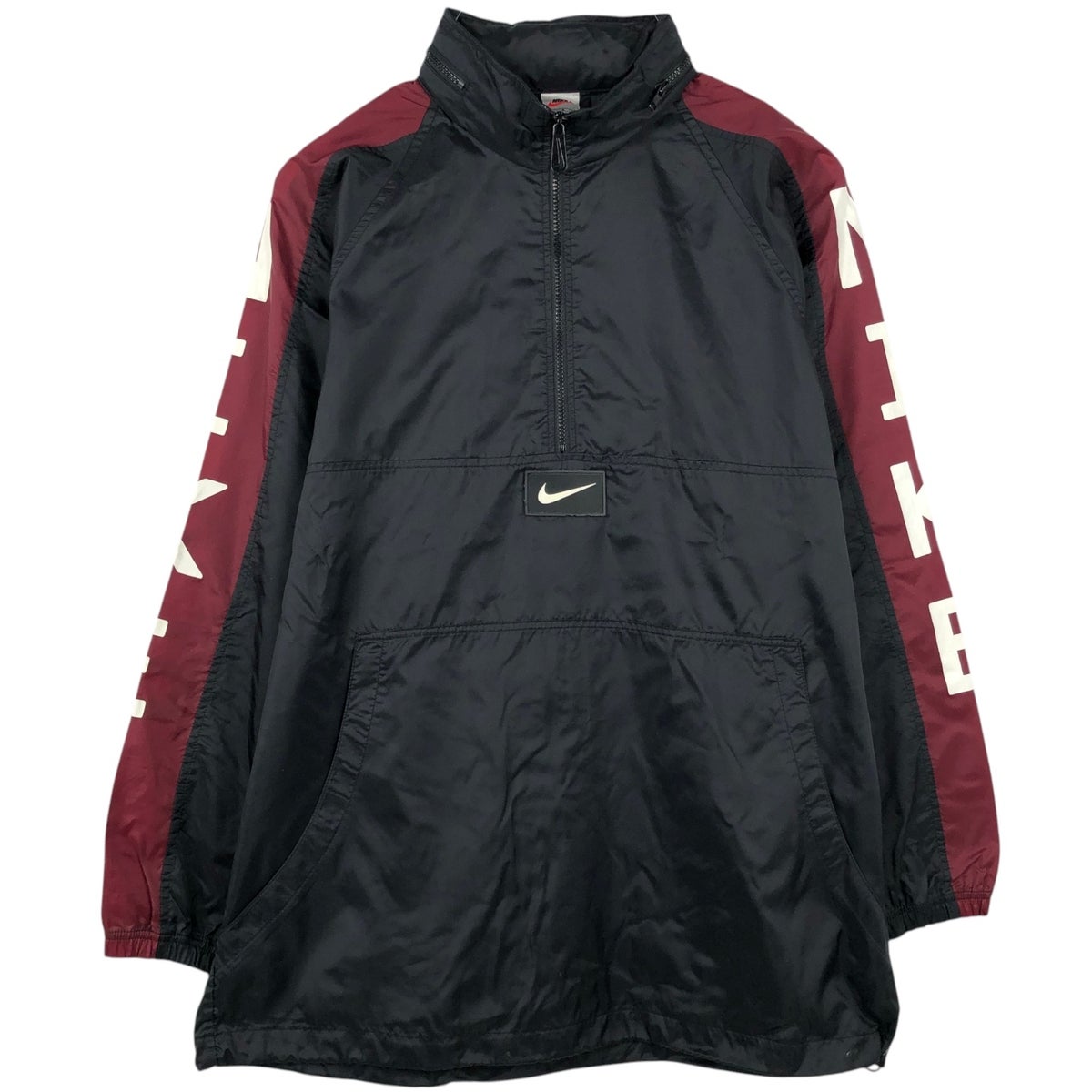 古着 90年代 ナイキ NIKE ハーフジップ ナイロンパーカー メンズM相当 ヴィンテージ/eaa651655 古着 90年代 ナイキ NIKE ハーフジップ ナイロンパーカー メンズM相当