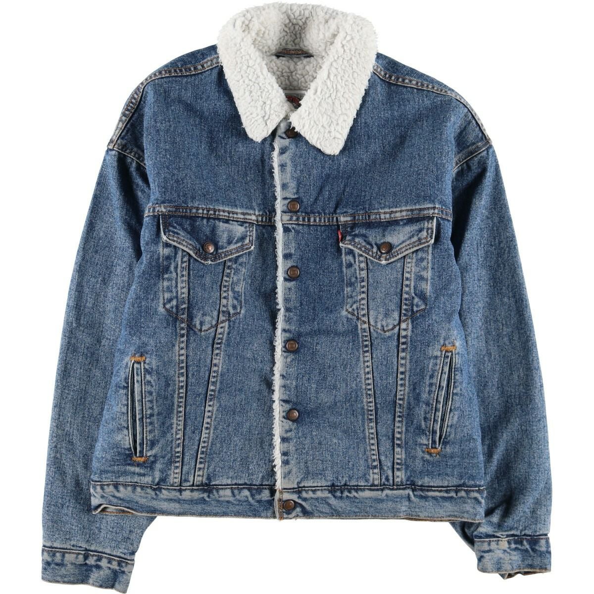 古着 90年代 リーバイス Levis 70609-4891 デニムボアジャケット USA製