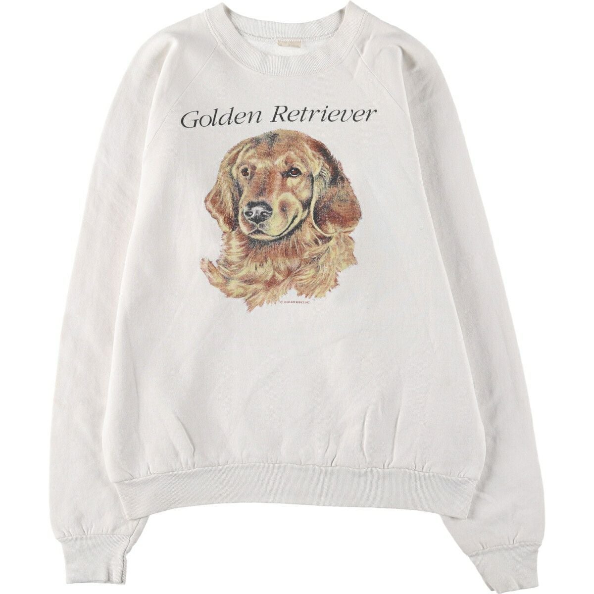 古着 90年代 Golden Retriever ゴールデンレトリバー 犬柄 アニマル