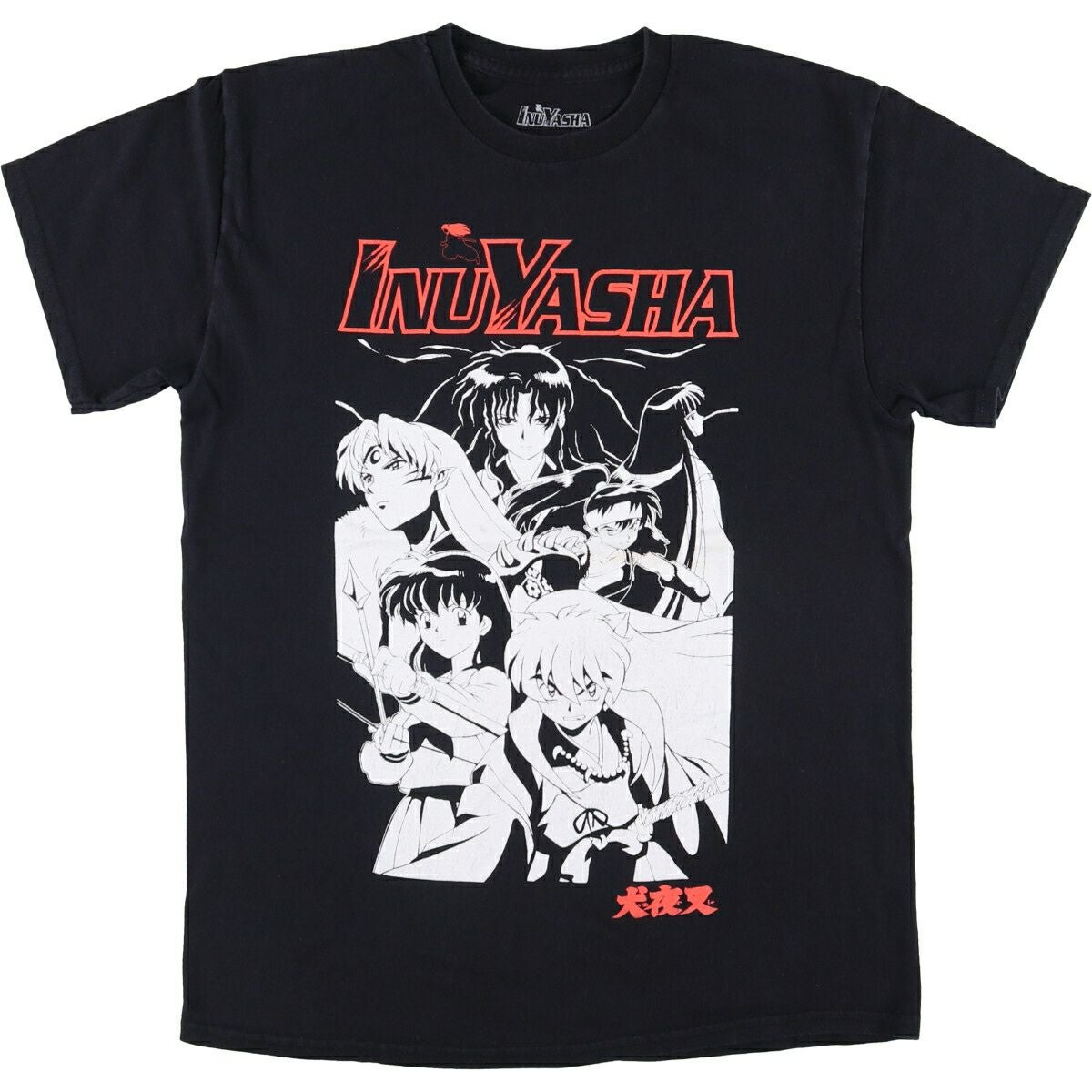 古着 INUYASHA 犬夜叉 殺生丸 アニメ キャラクタープリントTシャツ