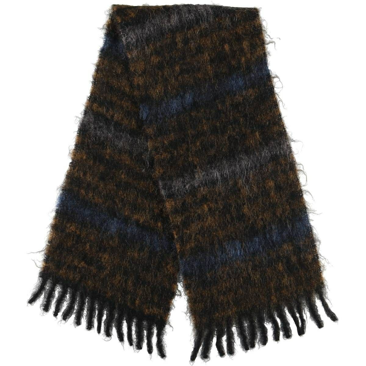 古着 60～70年代 GLEN CREE チェック柄 モヘアマフラー スコットランド