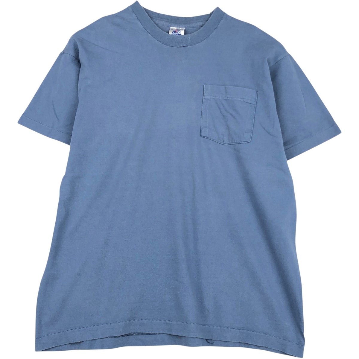 古着 90年代 BVD 無地ポケットTシャツ USA製 メンズXL相当