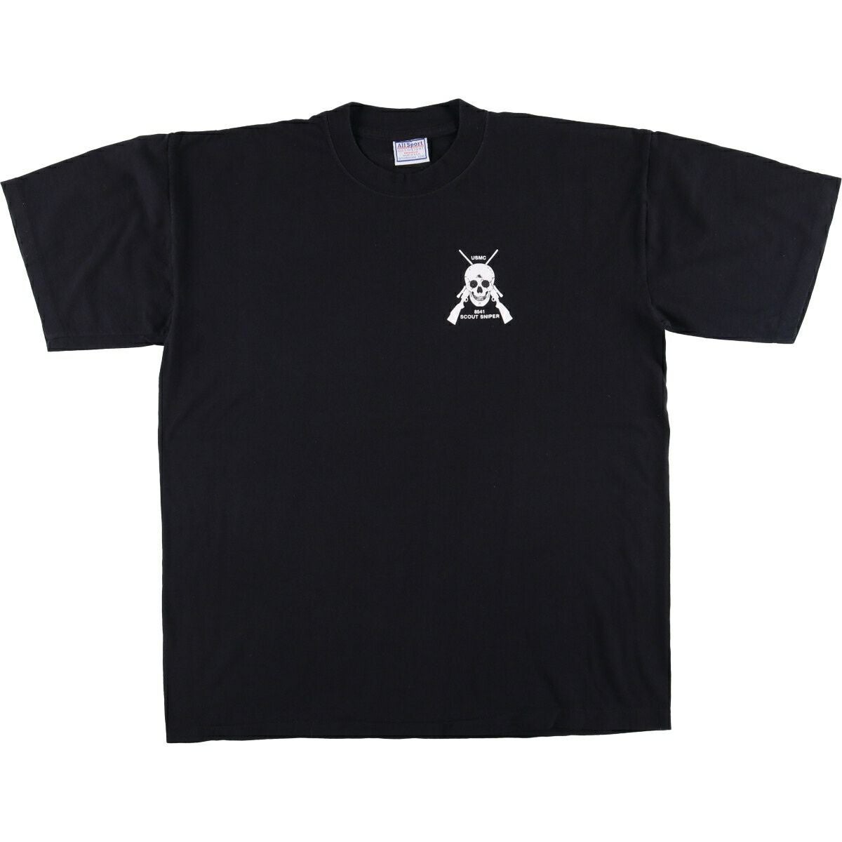 古着 90年代 USMC アメリカ海兵隊 ドクロ柄 スカル柄 ミリタリー
