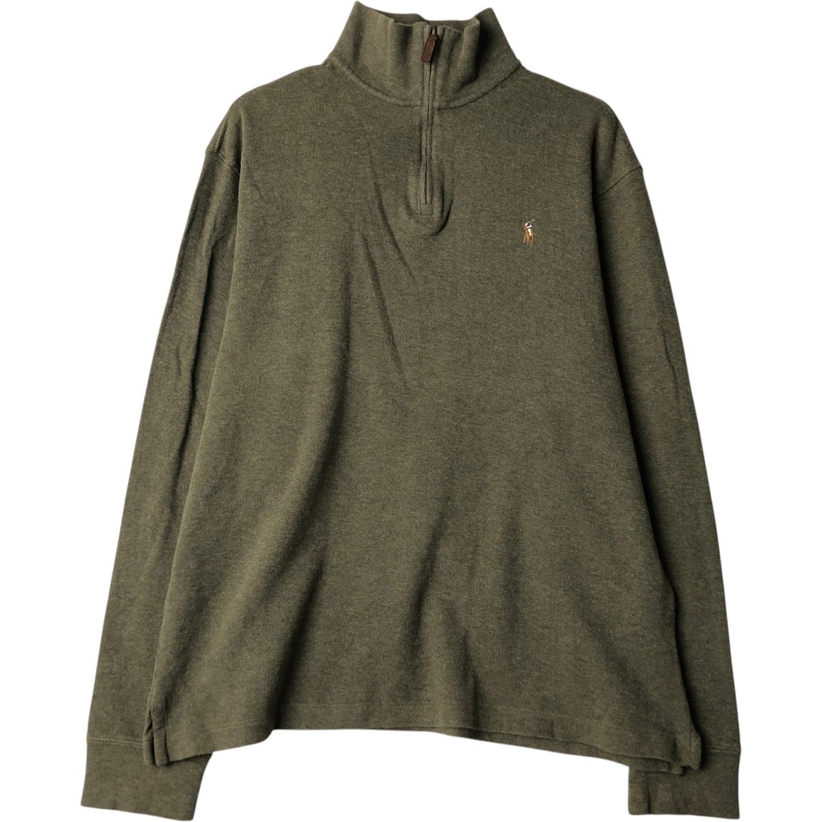 古着 ラルフローレン Ralph Lauren POLO RALPH LAUREN リブ編み ハーフ