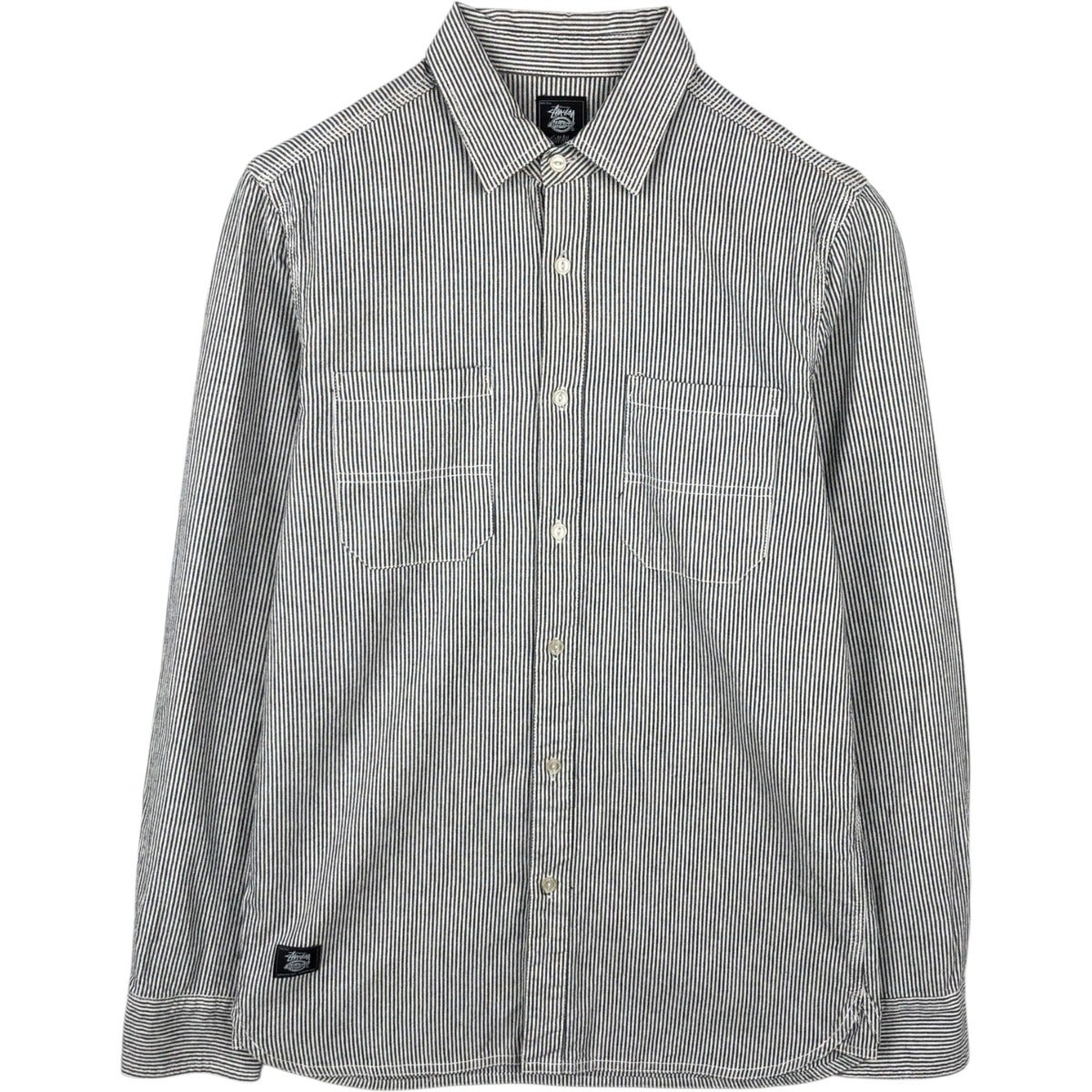 古着 ステューシー STUSSY 半袖 ボタンダウンシャツ メンズM相当