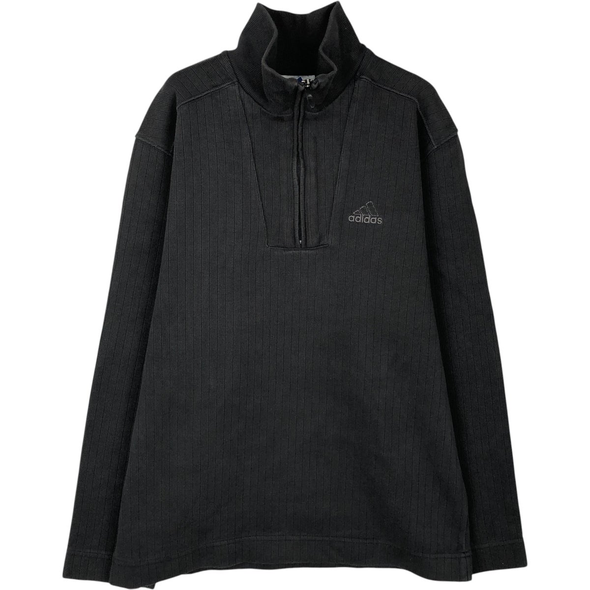 古着 90～00年代 アディダス adidas ハーフジップスウェットシャツ