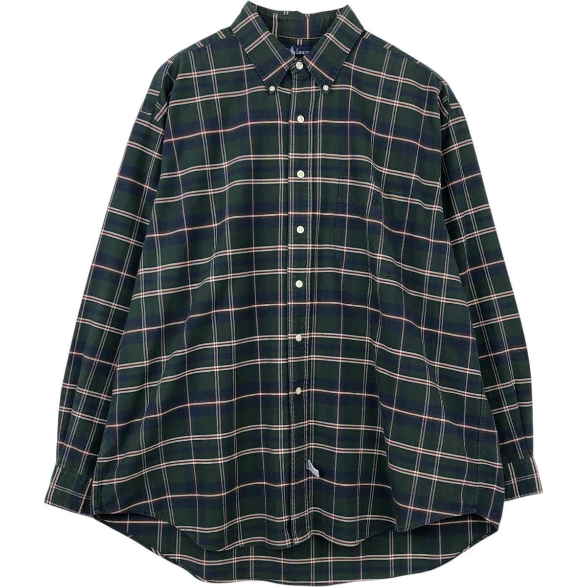 古着 ラルフローレン Ralph Lauren THE BIG SHIRT 長袖 ボタンダウン