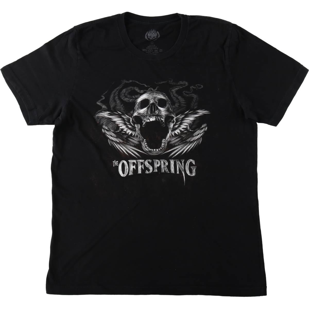 古着 THE OFFSPRING オフスプリング ドクロ柄 スカル柄 バンドTシャツ