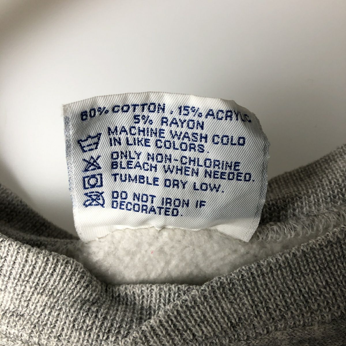 古着 90年代 ヘインズ Hanes BEEFY-T 青タグ カレッジスウェットシャツ