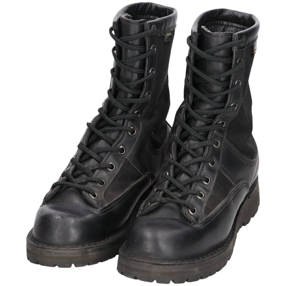 【良品】Danner ダナー ミリタリー ゴアテックス 8 USA スチールトゥ 古着 ダナー DANNER GORE-TEX スチールトゥ ワークブーツ USA製 8D