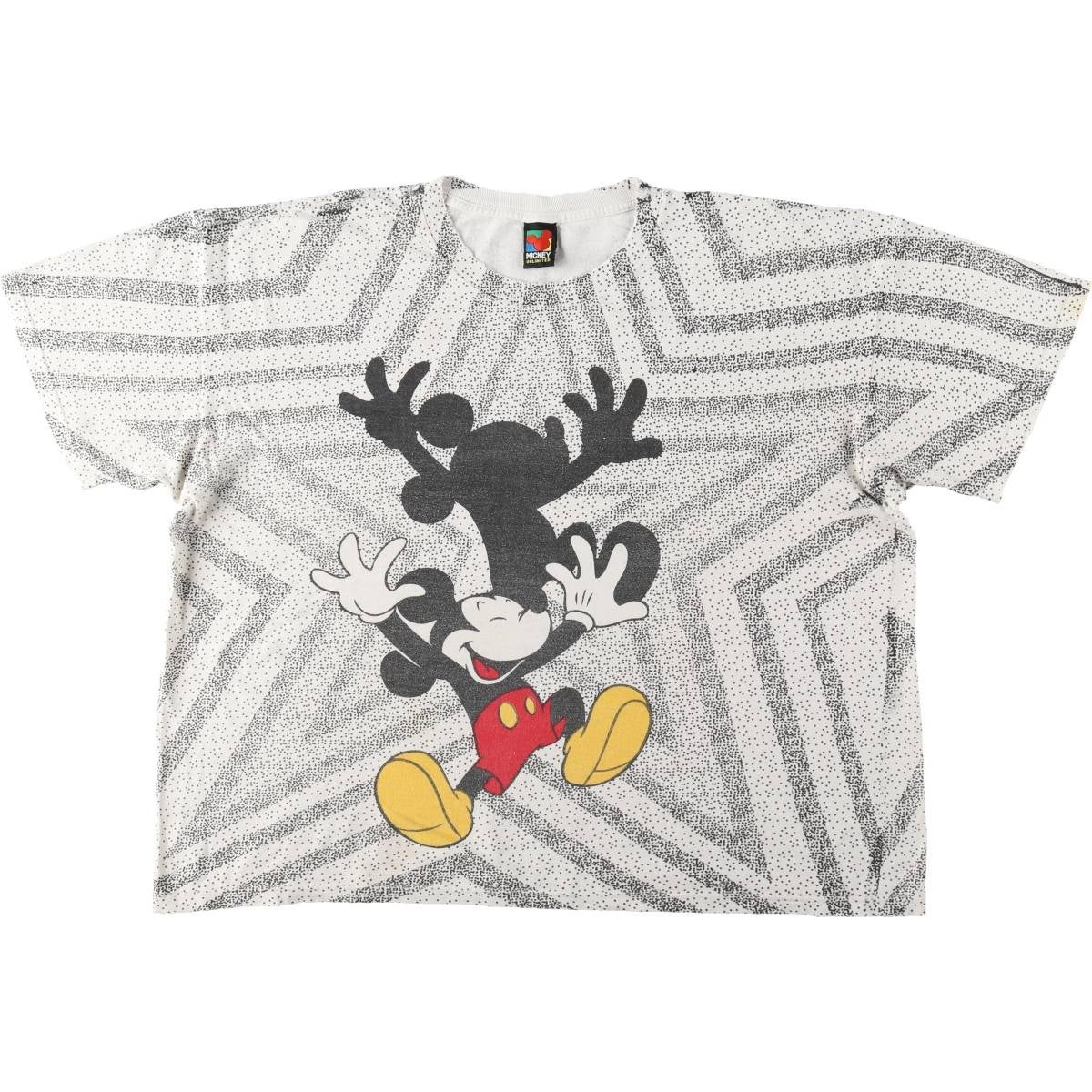 古着 ビッグサイズ 90年代 ディズニー Disney MICKEY MOUSE ミッキー