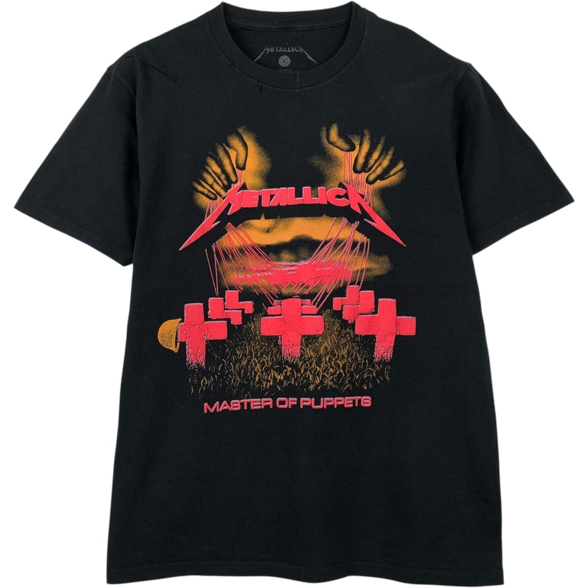 メタリカ　Tシャツ　古着 古着 00年代 METALLICA メタリカ バンドTシャツ バンT メンズL相当