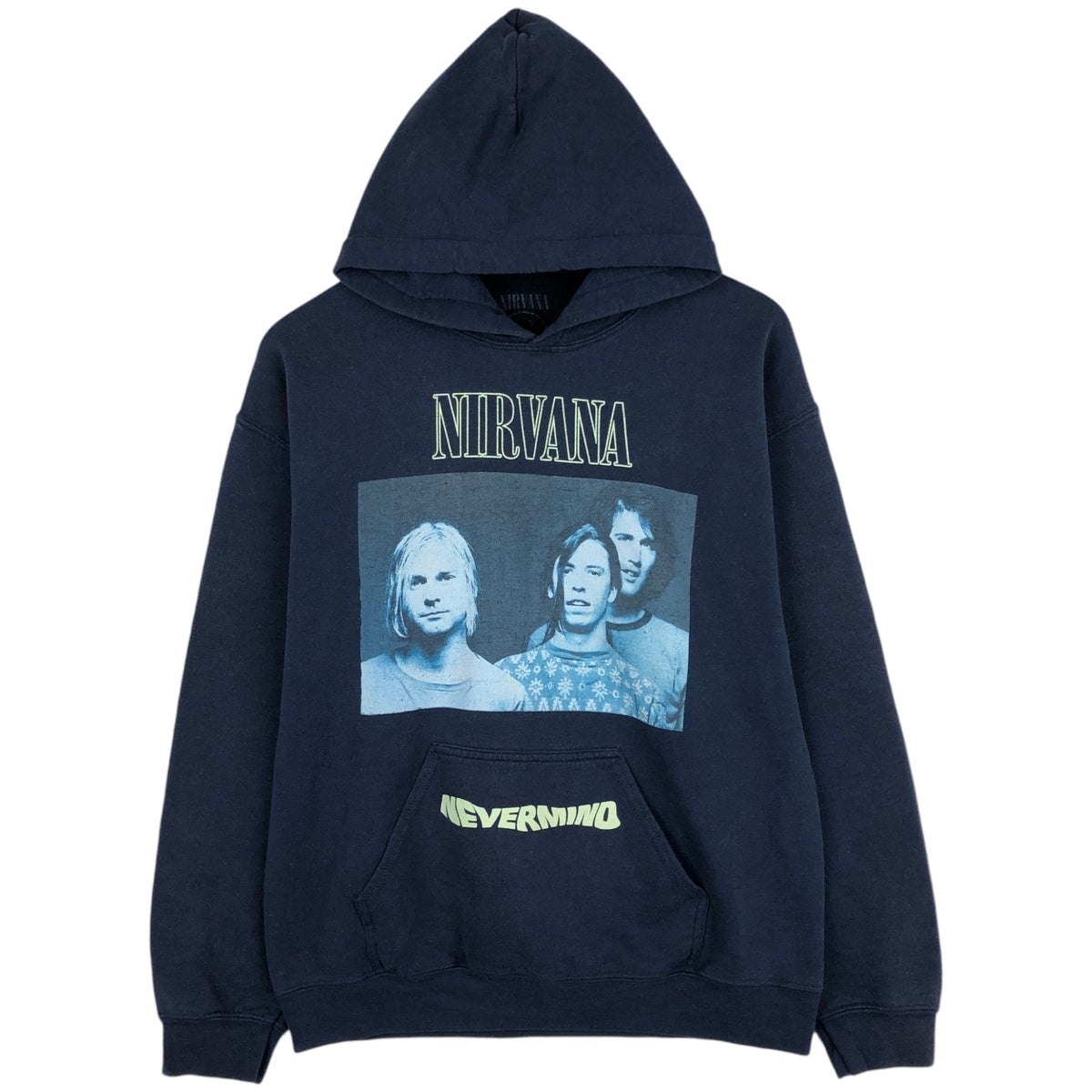 古着 NIRVANA ニルヴァーナ バンド スウェットプルオーバーパーカー