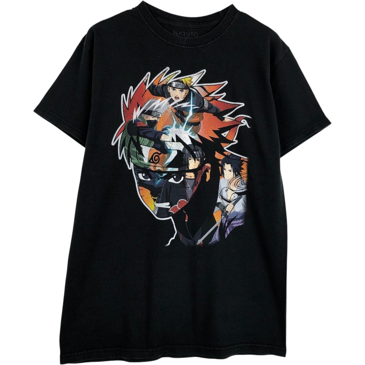 激レア　ナルト 疾風伝　キャラクター Tシャツ 古着 NARUTO SHIPPUDEN ナルト疾風伝 アニメ キャラクタープリントT