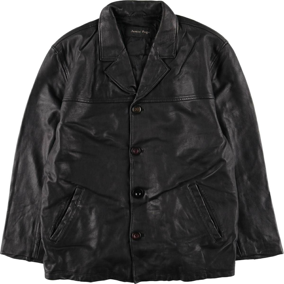 古着 シェビニオン CHEVIGNON レザーフライトジャケット メンズL相当