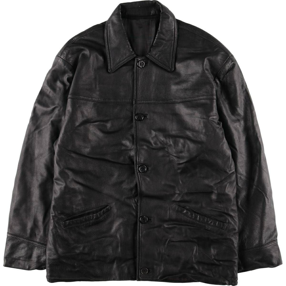 古着 CRIPPLE CREEK ネイティブ柄 中綿入り スエードレザージャケット