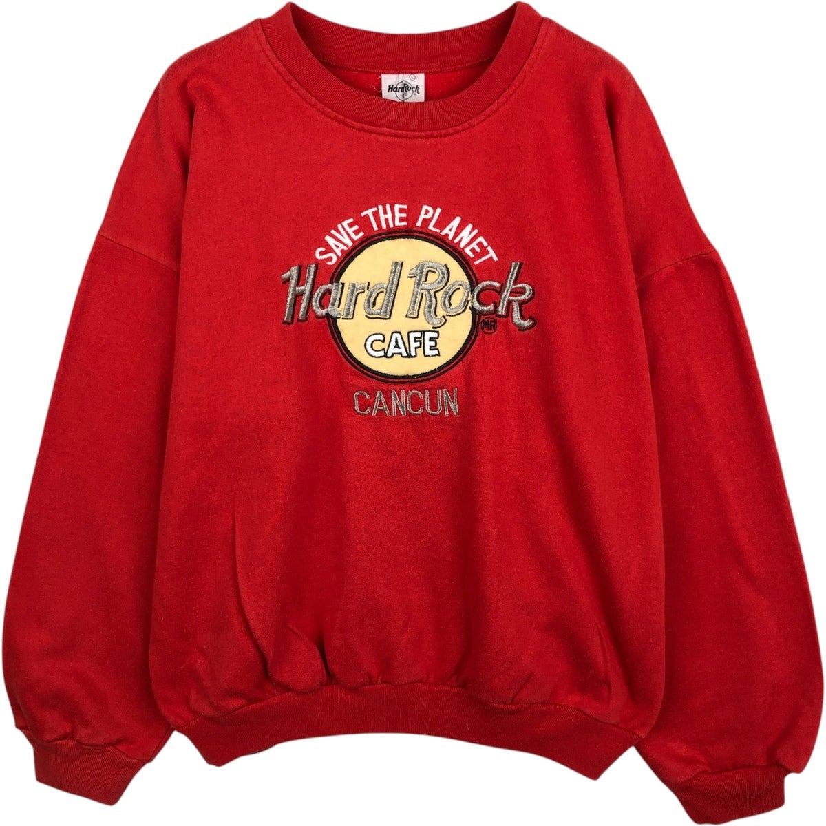 古着 HARD ROCK CAFE ハードロックカフェ アドバタイジング スウェットシャツ トレーナー USA製 メンズL相当/eaa630001 古着 HARD ROCK CAFE ハードロックカフェ アドバタイジング スウェット