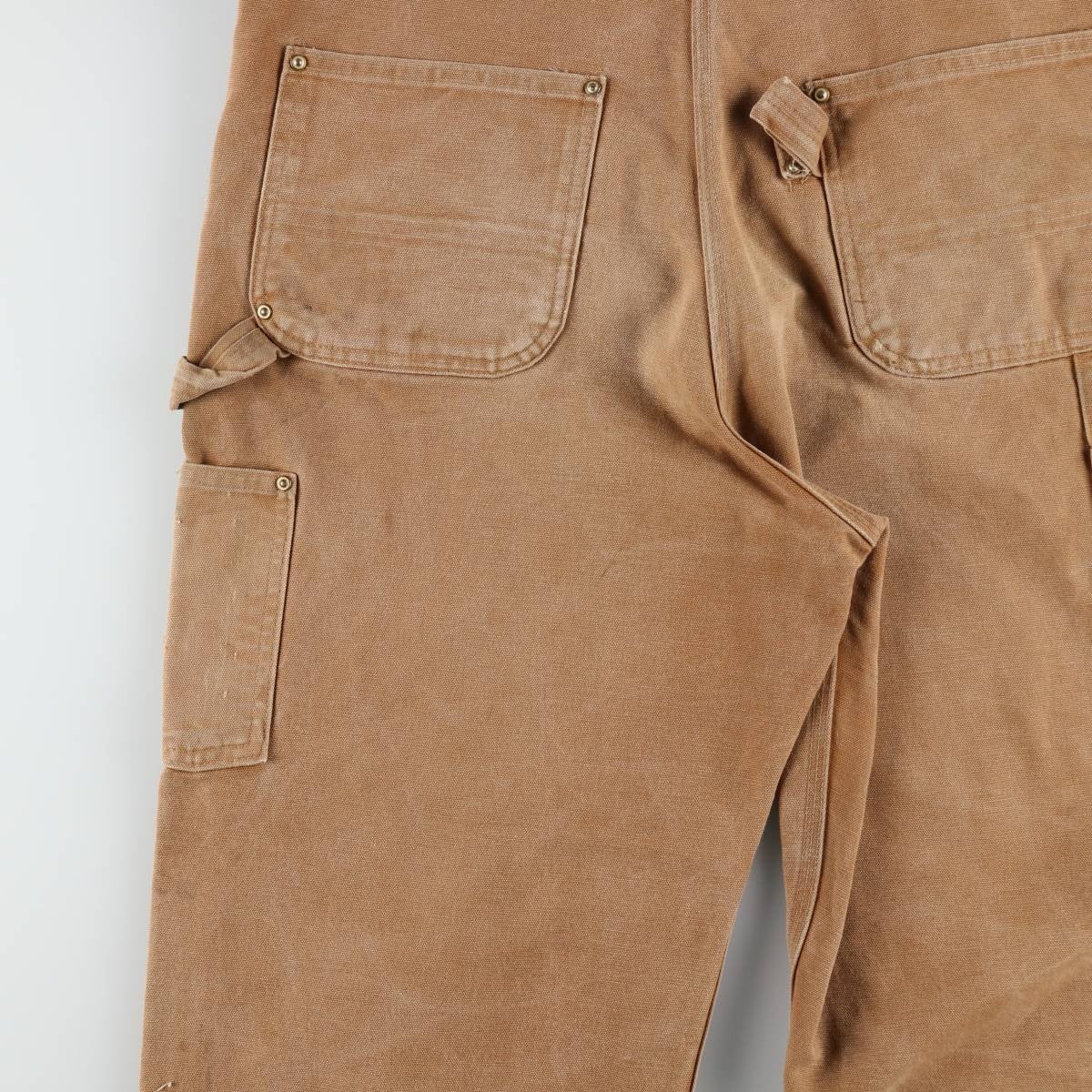 古着 00年代 カーハート Carhartt ダブルニー ダック オーバーオール