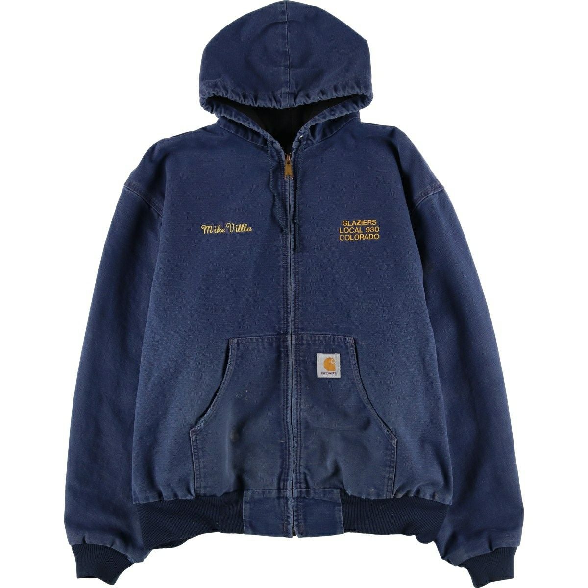 古着 カーハート Carhartt アクティブジャケット ダックフルジップ