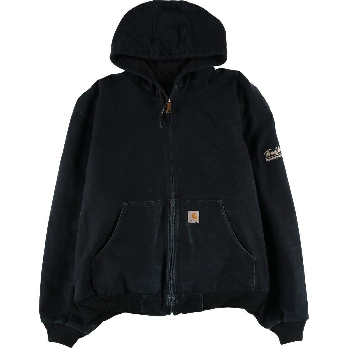 古着 カーハート Carhartt アクティブジャケット ダックフルジップ