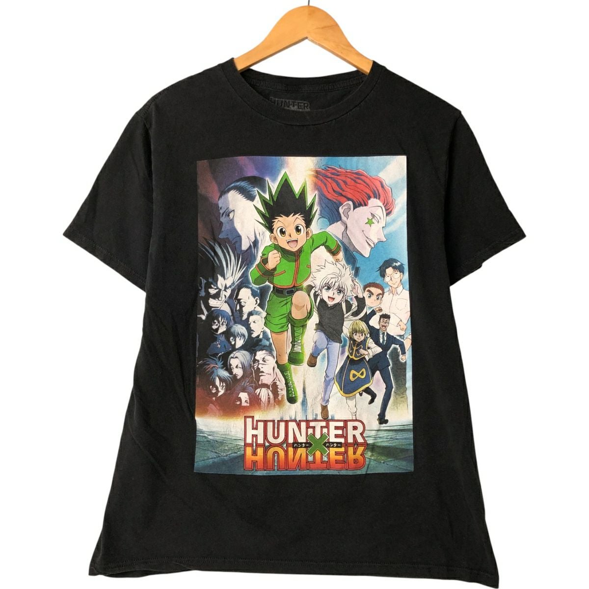 古着 HUNTER HUNTER ハンターハンター アニメ キャラクタープリントT