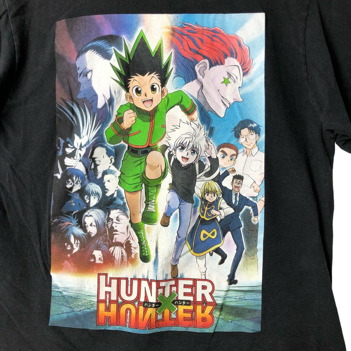 古着 HUNTER HUNTER ハンターハンター アニメ キャラクタープリントT
