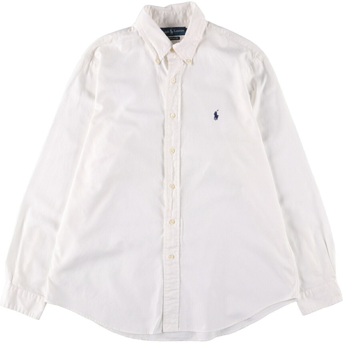 古着 ラルフローレン Ralph Lauren CUSTOM FIT 長袖 シャンブレー