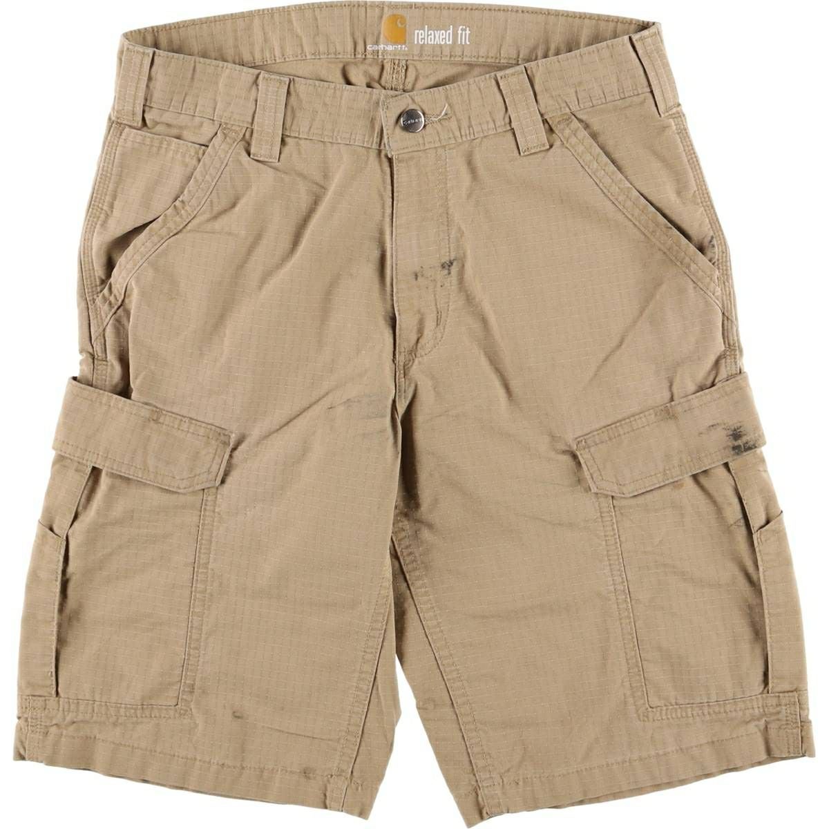 古着 カーハート Carhartt CARGO BARMUDA リップストップ カーゴ