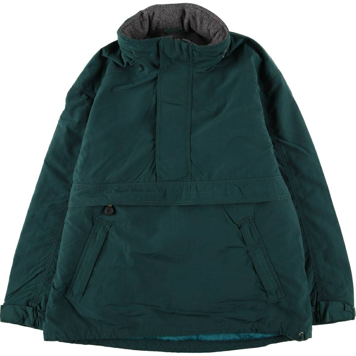 古着 エディーバウアー Eddie Bauer オンブレチェック 中綿入り ウール