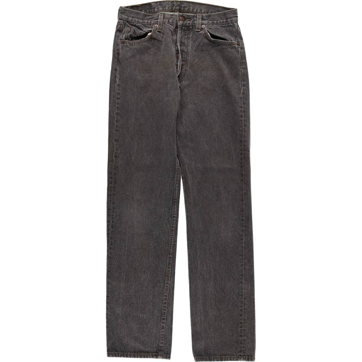 古着 90年代 リーバイス Levis 501-0658 先染め ブラックデニム