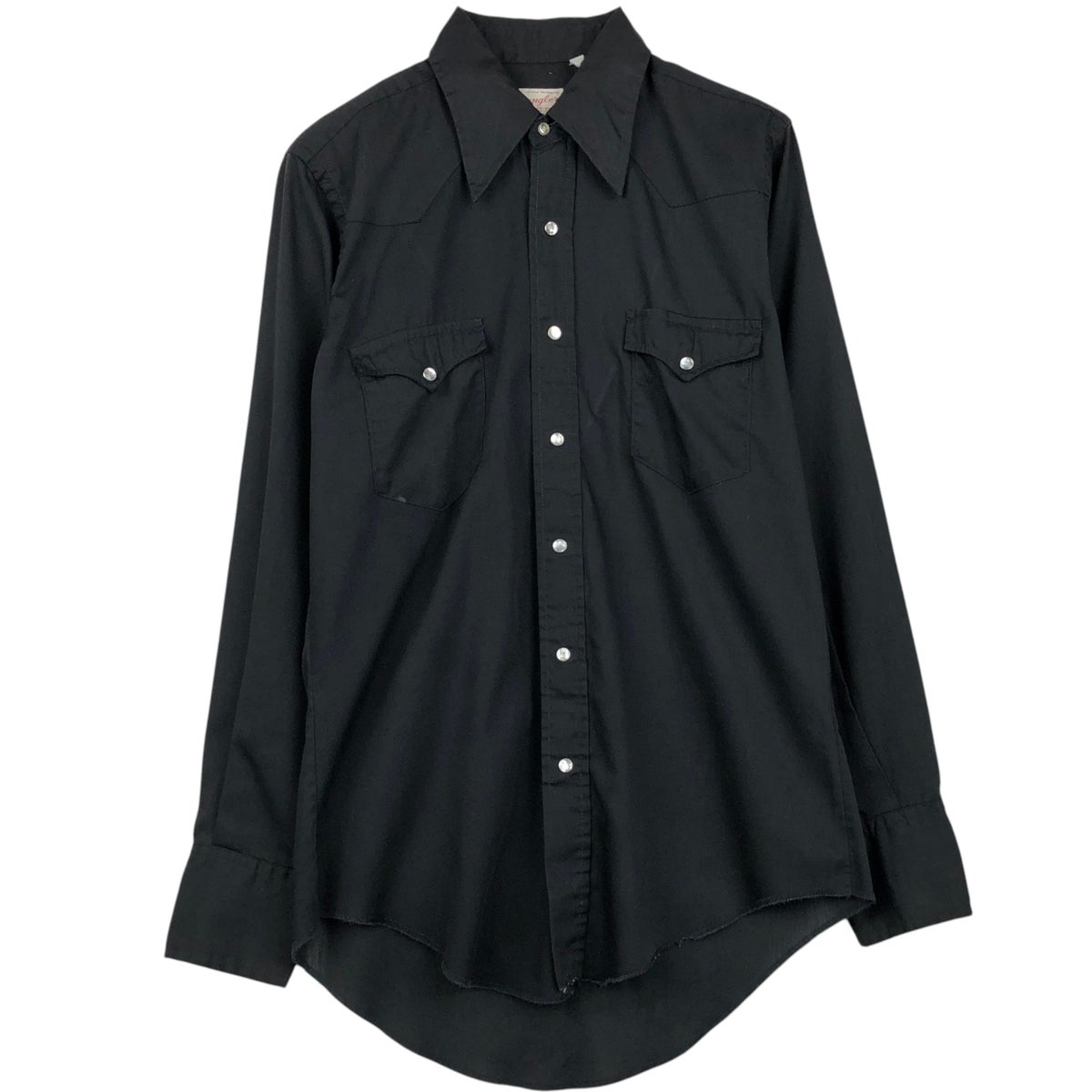 古着 ラングラー Wrangler プリント ロゴスウェットシャツ トレーナー